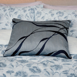 Nalu Nicole Scherzinger Surf Blue Cushion 60 x 40cm - Wilko - thumbnail 3