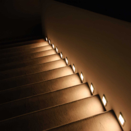 V-TAC 4 Pack 5W White Square Warm White LED Step Light - Size: 8.4 x 8.4 x 5cm - Wilko - thumbnail 3