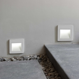 V-TAC 4 Pack 5W White Square Warm White LED Step Light - Size: 8.4 x 8.4 x 5cm - Wilko - thumbnail 7