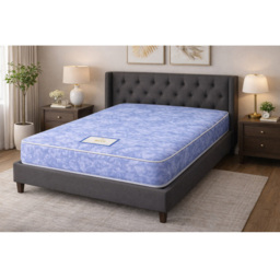 Sareer Ritz Small Double Coil Crib 5 Mattress - Blue - Wilko - thumbnail 5