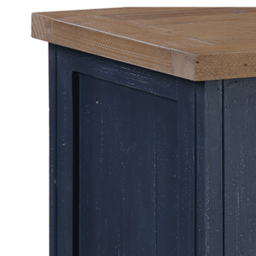 Baumhaus Splash of Blue 2 Door 4 Shelf Open Bookcase - Wilko - thumbnail 6