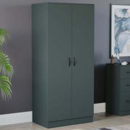 Vida Designs Riano 2 Door Green Wardrobe - Wilko