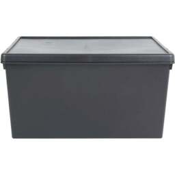 Wham 150L Black Bam Storage Box with Lid 2 Pack - Wilko - thumbnail 6