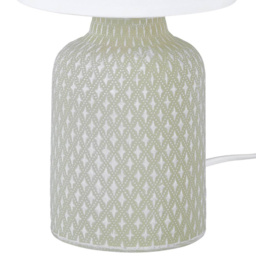 EGLO Bellariva Grey and White Table Lamp - Size: 15.0 x 15.0 x 32.0cm - Wilko - thumbnail 4