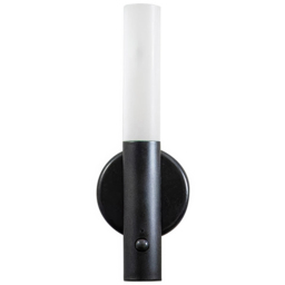 ValueLights Oakley Black Rechargeable Portable Wall Light with Motion Sensor - Size: 18 x 6 x 2.5cm - Wilko