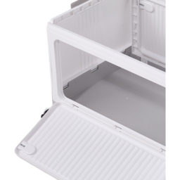 Living and Home 3 Way Access Grey Plastic Storage Box with Wheels 54 x 36cm - Size: 33.5 x 54 x 36cm - Wilko - thumbnail 7