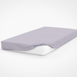 Serene Single Heather Brushed Cotton Fitted Bed Sheet - Purple - Wilko - thumbnail 3
