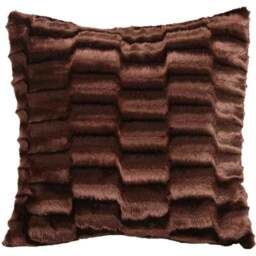 Intimates Solace Chocolate Filled Cushion 43 x 43cm 2 Pack - Brown - Wilko