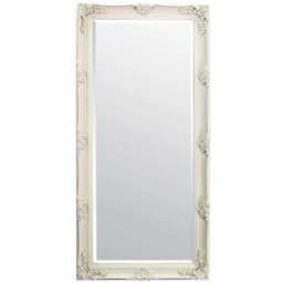 Davenport Cream Ornate Flourish Full Length Mirror 164 x 78cm - MirrorOutlet - Wilko - thumbnail 1