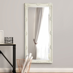 Davenport Cream Ornate Flourish Full Length Mirror 164 x 78cm - MirrorOutlet - Wilko - thumbnail 3