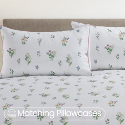 Velosso Double Botanics Duvet Set - Multi - Wilko - thumbnail 5