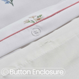 Velosso Double Botanics Duvet Set - Multi - Wilko - thumbnail 4
