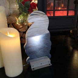 Samuel Alexander Infinity Light Up Gonk Christmas Decoration 40cm - Size: 40 x 20 x 20cm - White - Wilko - thumbnail 4