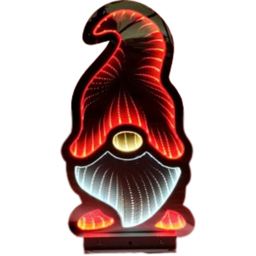 Samuel Alexander Infinity Light Up Gonk Christmas Decoration 40cm - Size: 40 x 20 x 20cm - White - Wilko - thumbnail 3