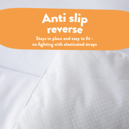 Slumberdown Double Sleep Soundly Climate Control Mattress Topper - White - Wilko - thumbnail 6