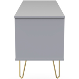 Crowndale Diamond 4 Drawer Matt Shadow and Grey Chest of Drawers - Wilko - thumbnail 5