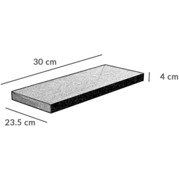 Innoteck 30cm High Gloss White Floating Shelf - Size: 3.8 x 30 x 23.5cm - Wilko - thumbnail 6