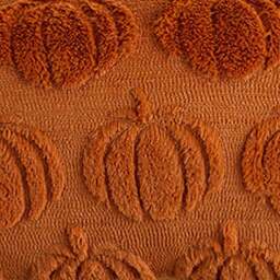 Living and Home Orange Pumpkin Soft Plush Throw Pillow 30 x 50cm - Size: 13 x 50 x 30cm - Wilko - thumbnail 4