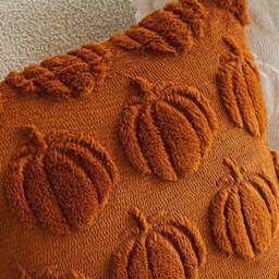 Living and Home Orange Pumpkin Soft Plush Throw Pillow 30 x 50cm - Size: 13 x 50 x 30cm - Wilko - thumbnail 5