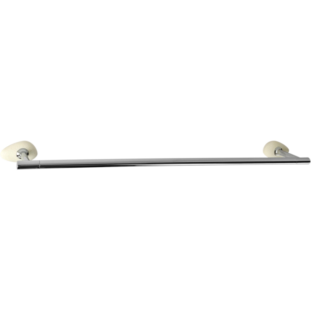 Pebble Towel Rail Chrome - Wilko - image 1