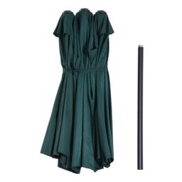 Outsunny 4.6m Garden Parasol Green - Size: 240 x 270 x 460cm - Wilko - thumbnail 4