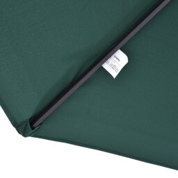 Outsunny 4.6m Garden Parasol Green - Size: 240 x 270 x 460cm - Wilko - thumbnail 5