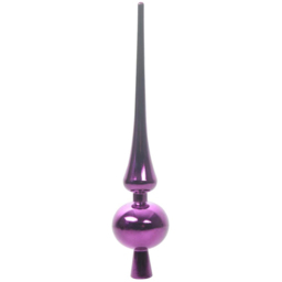 vidaXL Pre-Lit Warm White LED and Lilac Baubles Snow Flocked Artificial Christmas Tree 5.9ft - Green - Wilko - thumbnail 6