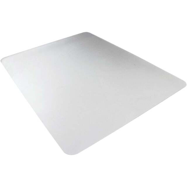 ValueMat Multipurpose Rectangular Floor Protection Mat for Hardwood Floor 90 x 120cm - Size: 120 x 90 x 0.22cm - Clear - Wilko - image 1