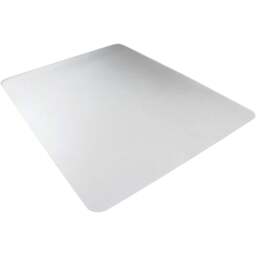ValueMat Multipurpose Rectangular Floor Protection Mat for Hardwood Floor 90 x 120cm - Size: 120 x 90 x 0.22cm - Clear - Wilko