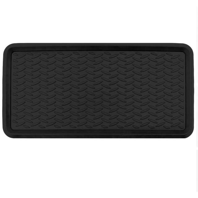 JVL Opus Rubber Boot Tray Mat 41 x 81cm - JVL Homewares - Wilko - image 1