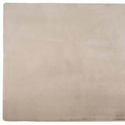 Deluxe Rabbit Faux Fur Rug  - Biscuit/140cm - Wilko - thumbnail 5