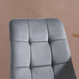 Birlea Axel Set of 2 Dining Chair - Size: 86 x 55 x 44cm - Grey - SleepSoul - Wilko - thumbnail 7