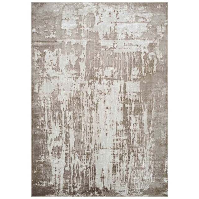 Desire Rugs Serenity Stone Abstract Abrasion Rug 160 x 230cm - Wilko - image 1