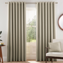 Helena Springfield Eden Lined Linen Curtains 168 x 229cm - Size: W 168 x D 229cm - Wilko