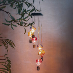 Solar Hot Air Balloon Hanging Light - The Illuminated Garden - Wilko - thumbnail 1