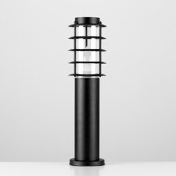 ValueLights Wharf Set of 2 Black Warm White Bulb Bollard Lights - Size: 25 x 11.5 x 46cm - Wilko - thumbnail 5