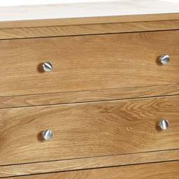 Julian Bowen Mallory 4 Drawer Chest of Drawers - Brown - Wilko - thumbnail 4