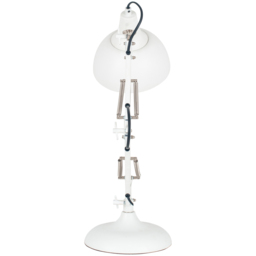 Pacific Lifestyle Alonzo Matt White Angled Table Lamp - Wilko - thumbnail 5