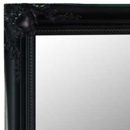 Hamilton Black Shabby Chic Design Full Length Mirror 198 x 76cm - Size: 198 x 75cm - MirrorOutlet - Wilko - thumbnail 4