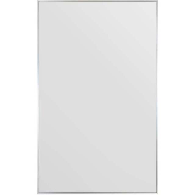 The Artus Silver Aluminium Wall Leaner Mirror 174 x 110cm - MirrorOutlet - Wilko - image 1