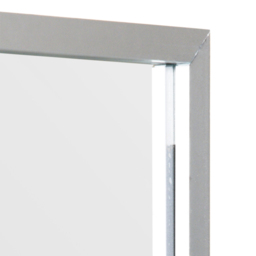 The Artus Silver Aluminium Wall Leaner Mirror 174 x 110cm - MirrorOutlet - Wilko - thumbnail 7