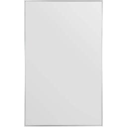 The Artus Silver Aluminium Wall Leaner Mirror 174 x 110cm - MirrorOutlet - Wilko