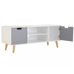 Premier Housewares Milo TV Unit - Size: 120 x 40 x 48cm - Multi - Interiors by Premier - Wilko - thumbnail 7