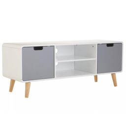 Premier Housewares Milo TV Unit - Size: 120 x 40 x 48cm - Multi - Interiors by Premier - Wilko - thumbnail 4