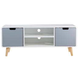 Premier Housewares Milo TV Unit - Size: 120 x 40 x 48cm - Multi - Interiors by Premier - Wilko - thumbnail 6