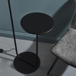 Merano Carrara Black Fabric Shade Satin Black Floor Lamp - Size: 38 x 55 x 175cm - Wilko - thumbnail 5
