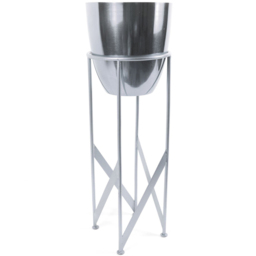 Botanik Yukka Artificial Plant in Silver Metal Planter 3ft - Size: 90 x 19 x 19cm - Wilko - thumbnail 4