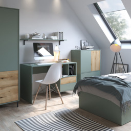 Furniture To Go Darwin 2 Door 2 Drawer Green Sideboard - Black - Wilko - thumbnail 6
