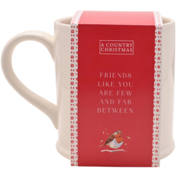 The Seasonal Gift Co. Robin Friend Mug - Size: 10 x 14 x 9cm - White - Wilko - thumbnail 3