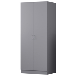FWStyle Tunis 3 Piece Matt Grey Bedroom Furniture Set - Wilko - thumbnail 4